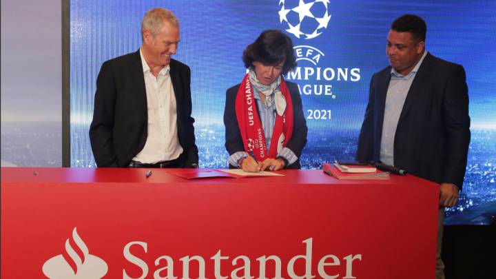Banco Santander, nuevo patrocinador de la Champions