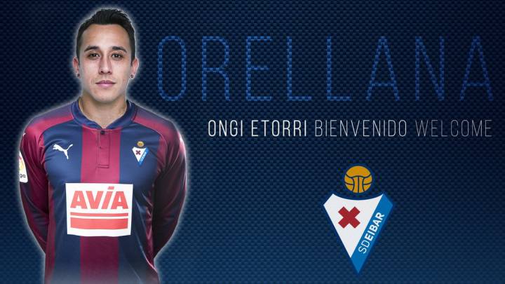 Orellana, nuevo jugador del Eibar.