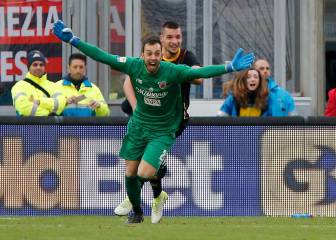 Histórico Benevento: primer punto con gol del portero