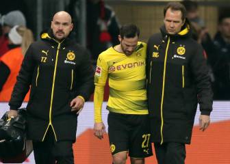 El Dortmund pierde a Gonzalo Castro durante varias semanas