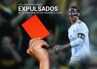 Ramos y los jugadores más expulsados en las grandes ligas