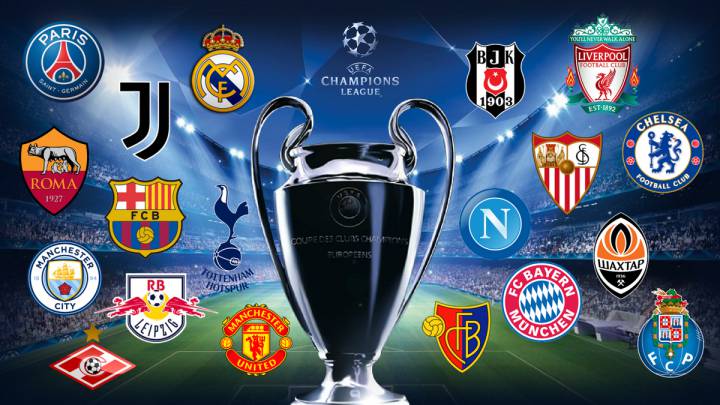 Los rivales que le pueden tocar a Barcelona, Sevilla y Real Madrid en los octavos de la Champions League.