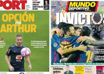 Sport: el Barça consigue una opción por Arthur