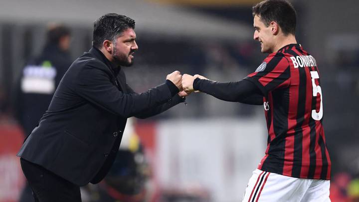 Bonaventura le da a Gattuso su primera victoria en el Milán