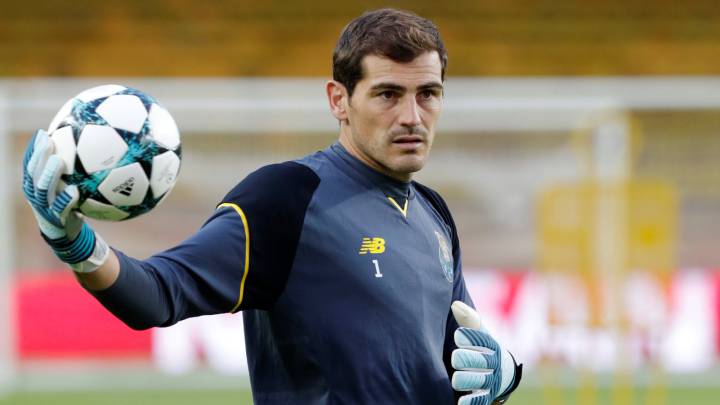 El guardameta español del Oporto, Iker Casillas.