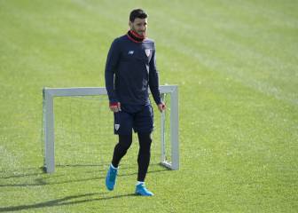 Raúl y Aduriz se ponen a punto para el derbi de San Mamés