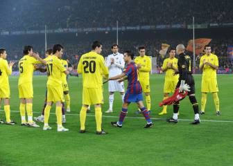 Valverde sí le hizo pasillo al Barça con el Villarreal en 2010