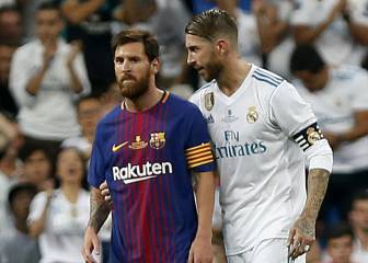 Ramos, Messi e Iniesta, los más experimentados del Clásico