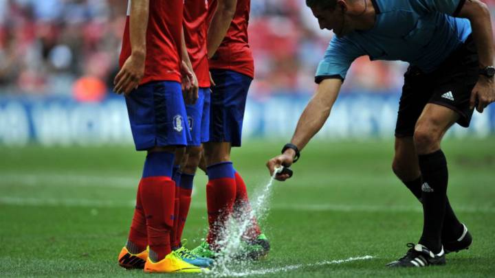 Spray fútbol.