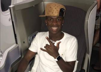 Vinicius ya está en Madrid para conocer el club y ver el Clásico