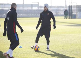 Alba se ejercita con normalidad tras dos días ausente del grupo