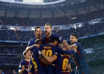 Real Madrid 0-3 Barcelona: El Clásico in pictures