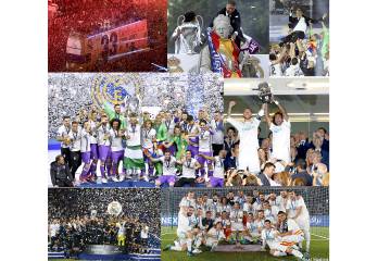 Los cinco títulos del Real Madrid en imágenes
