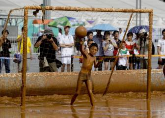 El fútbol cautiva en cualquier lugar y de cualquier forma