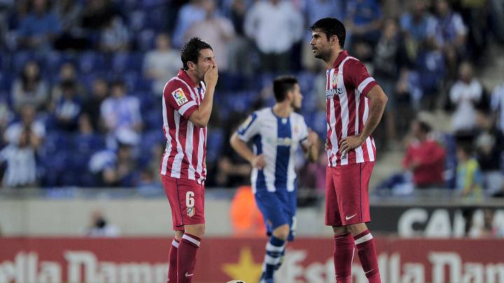 Koke y Diego Costa forman una sociedad letal en la 2013-14. El Atlético acabó ganando la Liga.