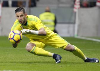 Kiko Casilla, opción del Getafe por si Guaita se va al Palace