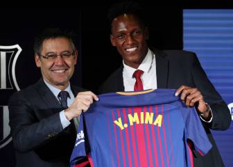 Yerry Mina: “Se me erizó la piel cuando se me acercó Messi”
