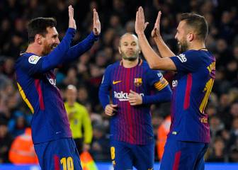 Leo Messi-Alba: la sociedad de moda en el Camp Nou