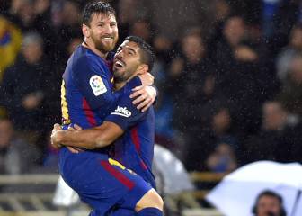 1x1 del Barcelona: demoledor Suárez, exquisito Messi