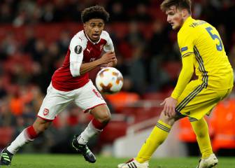 El Madrid y el PSG pelearían por Reiss Nelson, del Arsenal