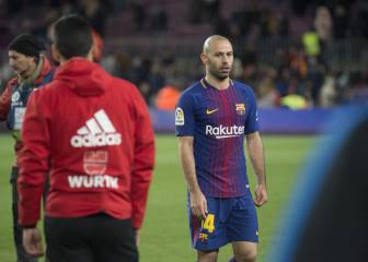 Mascherano se despide el miércoles del Barcelona