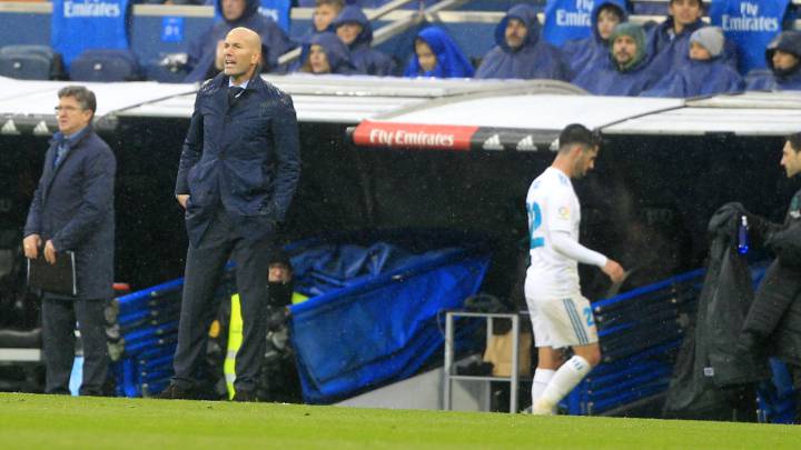 Zidane quiso hablar claro de la suplencia de Isco en el Madrid