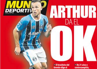 Arthur se compromete con el Barcelona