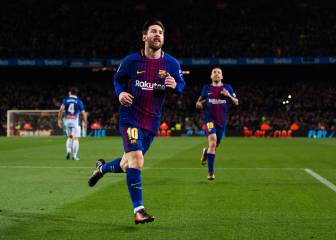 Messi leads Barcelona to the semi-finals in Coutinho's debut