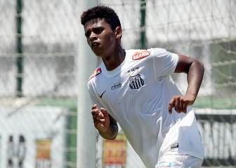 Diogo Vitor, perla del Santos, podría llegar a prueba al Castilla