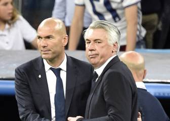 Zidane: en el mismo punto que Ancelotti antes de ser cesado