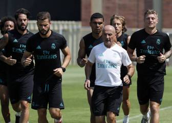 Zidane saca el látigo: aumenta
la carga de trabajo físico