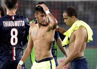 Neymar critica al PSG por el trato a su 'hermano' Lucas Moura