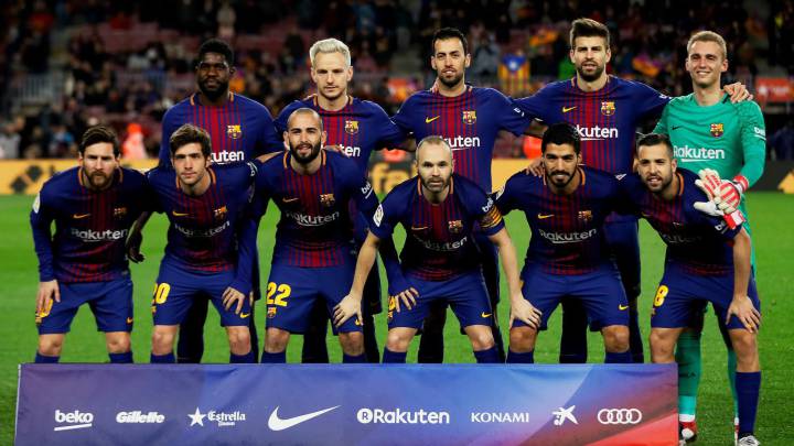 Uno por uno del Barça: Umtiti fue el que encendió al Camp Nou