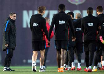 Valverde prepara rotaciones contra el Espanyol