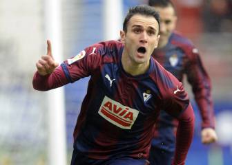 Kike García ha igualado su mejor racha de goles en Primera