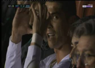 Cristiano Ronaldo se dirige a la cámara: 