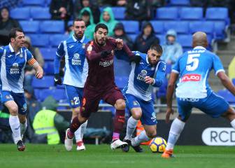 En medio de la lluvia, Espanyol y Barcelona empatan