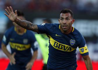 Tévez, que hoy cumple 34 años, ya marca con Boca Juniors