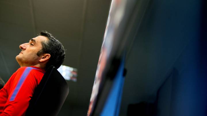 Ernesto Valverde prepara un once inédito para el partidazo ante el Valencia en Mestalla