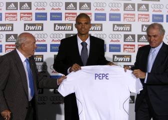 Pepe cuenta cómo le recibieron al aterrizar en el Real Madrid...