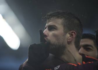 Suárez salió en defensa de Piqué tras polémica ante Espanyol