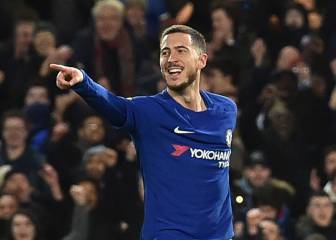 Hazard avisa al Barça: está en su mejor temporada goleadora