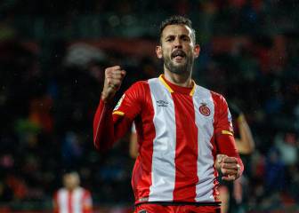 Stuani se apodera del gol del Girona en Montilivi