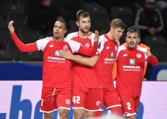El Hertha se complica su opción europea al caer con el Mainz