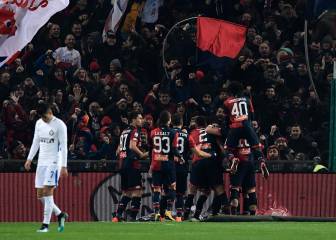 El Inter se hunde en Genoa