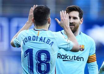 1x1 del Barcelona: otra asistencia de dibujos de Messi