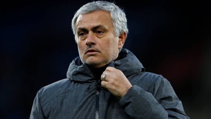Mourinho, entrenador del Manchester United. 