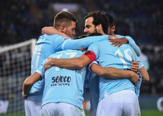 La Lazio pone fin a su mala racha con un 2-0 al Hellas Verona