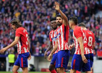 Slow starters Atlético step up a gear in the second half