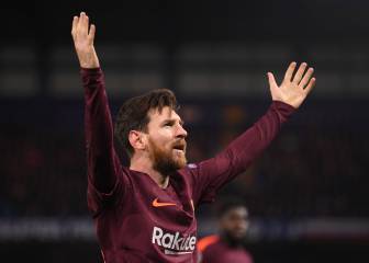 Messi acaba con su gafe ante el Chelsea y logra batir a Courtois